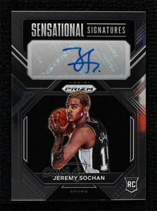 Jeremy Sochan 2022 Prizm #SS-JN Sensational Signatures Price