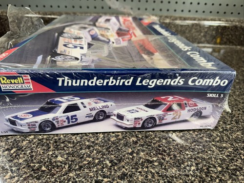 REVELL MONOGRAMA 87 THUNDERBIRD COMBO & LEGENDS COMBO MODELOS NASCAR NUEVO - Imagen 8 de 8
