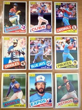 1985 O Pee Chee Baseball U PICK #1-246 Build/Complete Set HOFers EX-NM Free Ship
