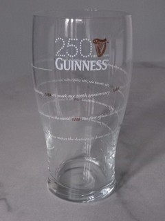 Guinness 250th Anniversary Pint Glass