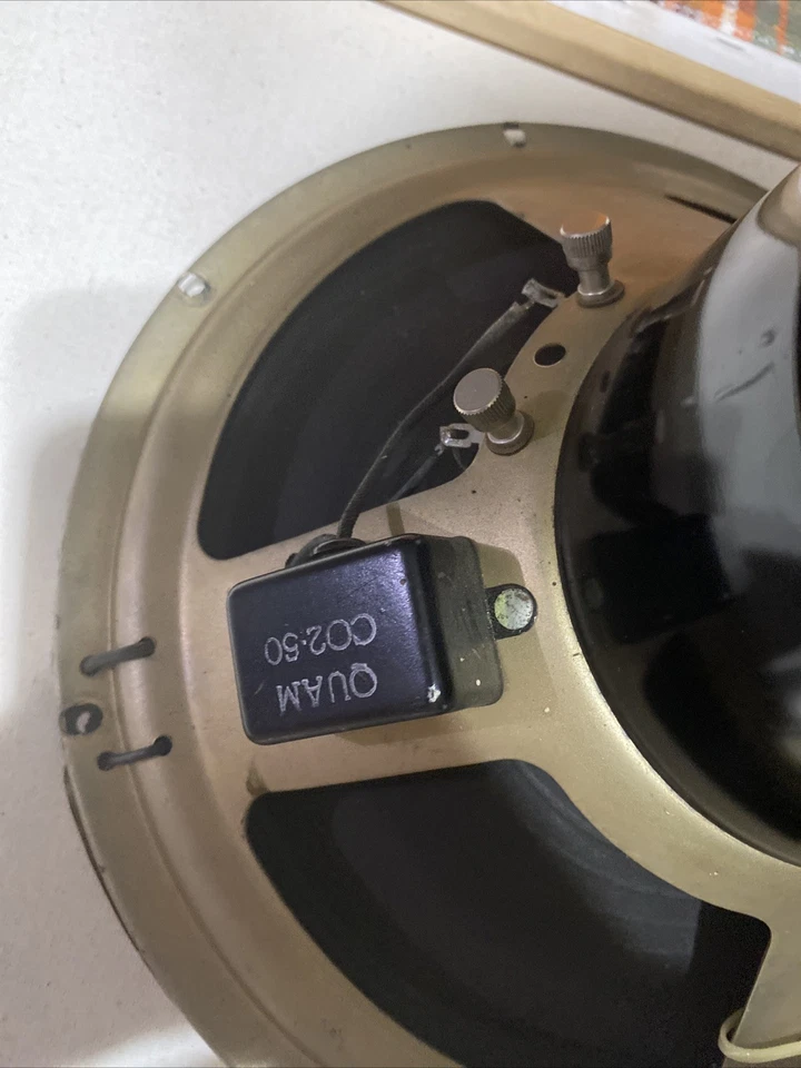 Classic 1962 Quam Co-Axial 12" 12A6 CO Alnico Hi-Fi Speaker Untested - Image 3 of 4