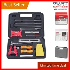 Complete Chainsaw Chain Sharpening Kit with Hard Case – Tool Essentials Included