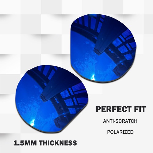 Lenti di ricambio polarizzate 1,5 mm per occhiali da sole Oakley HSTN OO9464 52 mm - Foto 22 di 27
