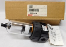 Schrader Bellows Air Pneumatic Filter 07F31ACSB - 1/2" - 150psi - New