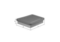 Luftfilter Knecht LX 543 FÜR Mazda Ansaugluftfilter