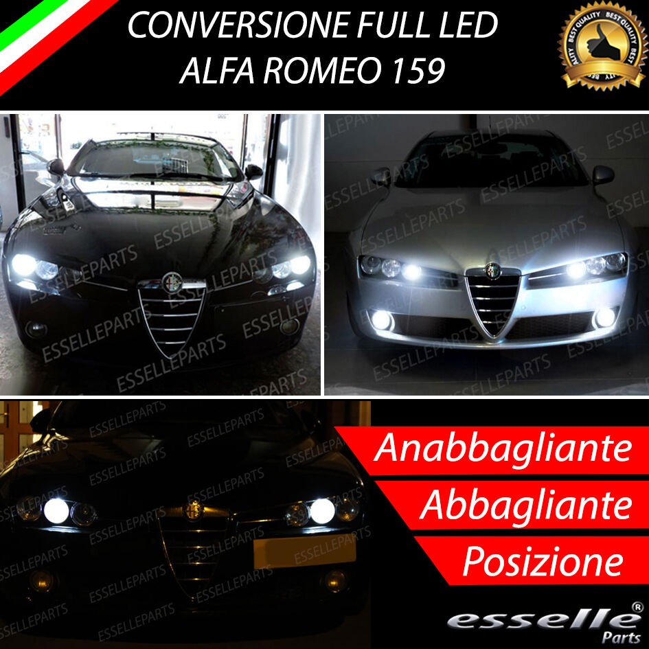 Recambo Frecce Laterali A LED Per Alfa Romeo 159 (2005-2011) E Brera (2005-2010) – Colore Nero, Omologate E - 3