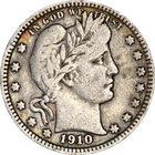 1910-P Barber Quarter