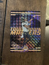 2025 Mosaic Lamar Jackson Orange Fluorescent Touchdown Masters #5 Ravens
