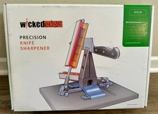 Wicked Edge Precision Knife Sharpener Sharpens & Hones USA Made WE120 NO Base