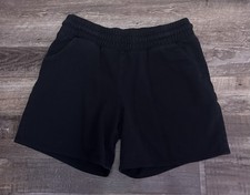 Cat Jack Girl s Black Shorts Solid Knit Elastic Waist XL