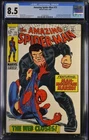 AMAZING SPIDER-MAN #73 CGC 8.5  1st Appearance of Silvermane John Romita 1969