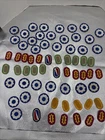 60+ Military Patches, WW2, Insignia, Pins, LOT SALE Campaign L650