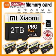 SD/TF Memory Card Micro TF 2TB 1TB 512GB 256GB 128GB U3 XC Pro Plus High Speed