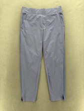 Athleta Brooklyn Ankle Pants Womens 4 Blue Featherweight Stretch Quick-Drying