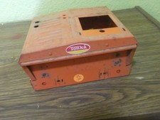 vintage mighty tonka wrecker truck orange cab without top for parts