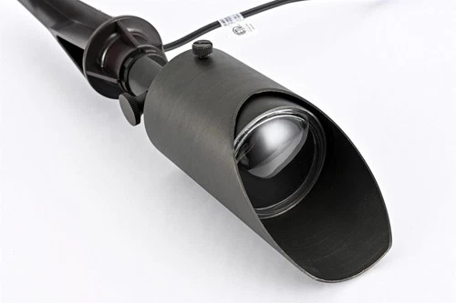 Elitco Lighting Aera 8" x 2.25" Metal Landscape LED Spot Light in Antique Brass - Picture 6 of 8