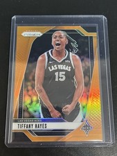 2024 Panini Prizm WNBA TIFFANY HAYES ORANGE PRIZM Refractor /99 ACES #81