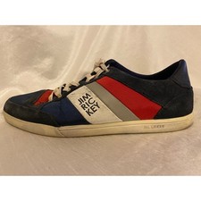 Jim Rickey Navy Blue Red White Sneakers Mens 8.5 Casual Shoes