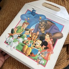 VTG Disney Book 6 Cassettes 10 Books Audio Book 1992 Read Along W Music Complete