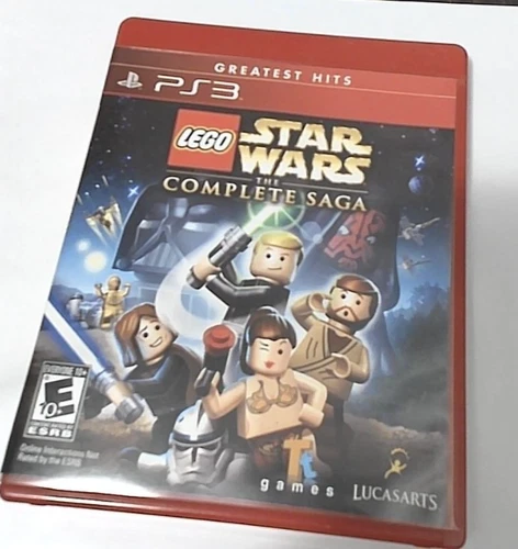 LEGO Star Wars: The Complete Saga (Sony PlayStation 3, 2007) No Manual