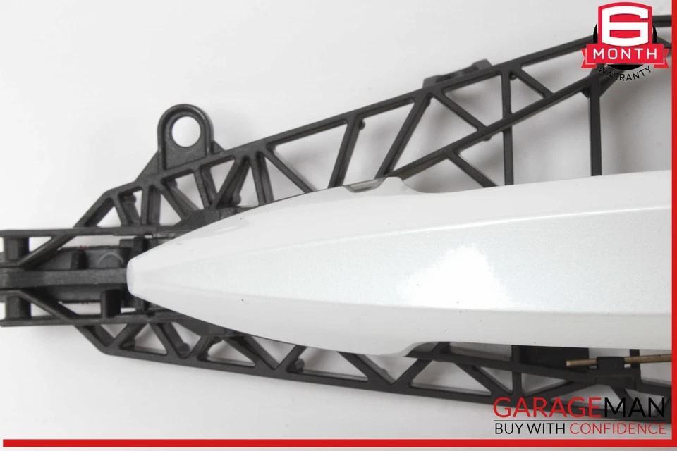 14-18 BMW X5 X6 Rear Right Passenger Side Exterior Door Handle White OEM - Image 2 of 4