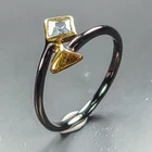Fine jewelry ring Natural Blue Topaz Ring 925 Sterling Silver Size 7 /R473892
