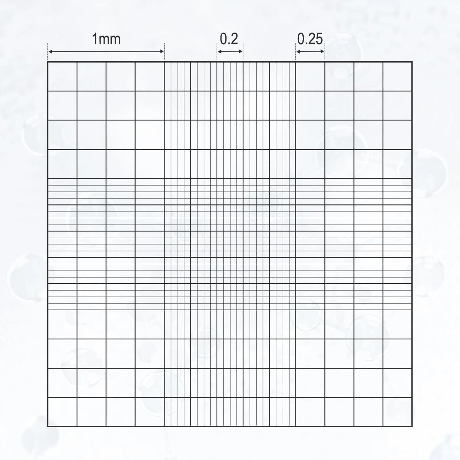 Hemocytometer Cell Counting Chambe Neubauer Improved Blood Counting Chamber
