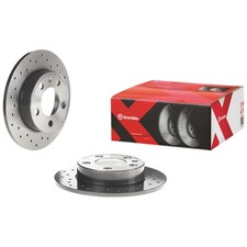 Brembo Bremsscheiben gelocht Ø230mm hinten passend für VW Polo 6R Golf 4 Ibiza 4