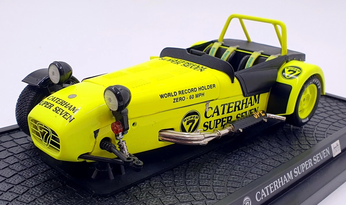 Diecast model cars Caterham Super Seven 1/18 Kyosho JPE white avec