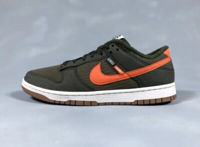 Nike Dunk Low Retro NN Sequoia Orange Olive DD3358-300 Men Size 11