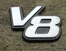 Chevrolet V8 fender emblem badge decal logo Tahoe Suburban GMC OEM Genuine Stock