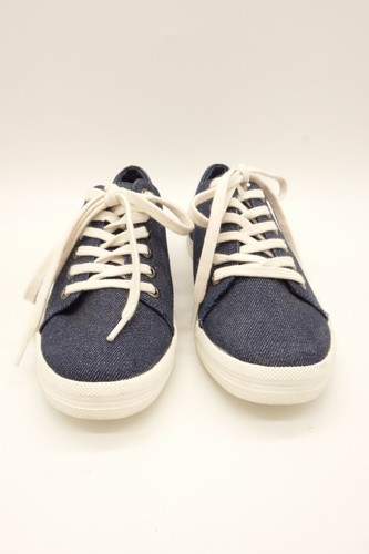 NUOVE CALVIN KLEIN JEANS Marvis sneakers casual donna 6 M denim basse $70 - Foto 4 di 9