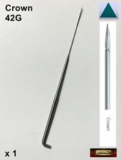 M00912 MOREZMORE 1 Felting Needle 42G EXTRA FINE CROWN for Dry Needle Felting