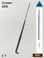 M00912 MOREZMORE 1 Felting Needle 42G EXTRA FINE CROWN for Dry Needle Felting