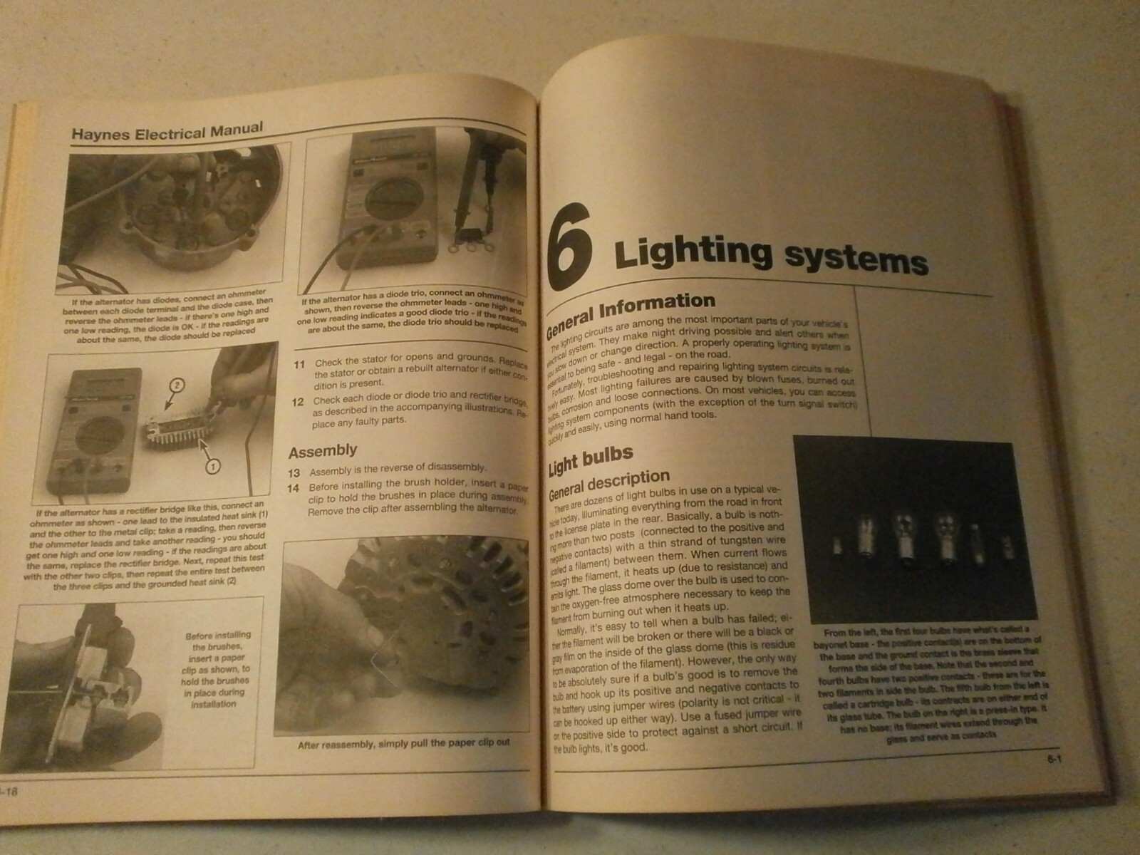 HaynesTechbookAutomotive Electrical Manual10420 & Wiring Diagram