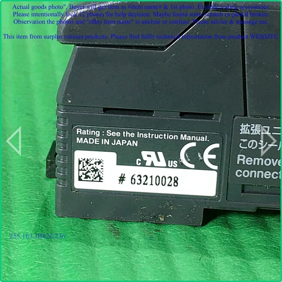 Keyence KV-E4XR, Input Output module PLC as photos, sn:RANDOM, LAST, FedExDHL. - Image 2 of 4