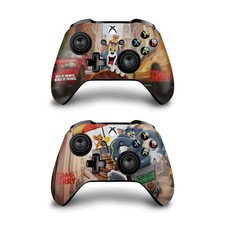 TOM AND JERRY MOVIE 2021 GRAPHICS VINYL SKIN FOR XBOX ONE S / X CONTROLLER