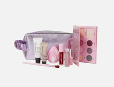 Ulta 8-Piece Makeup Gift Set With Purple Violet Teen Trendy Cosmetic Bag