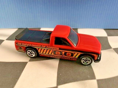 【レアカード】ホットウィール CHEVY 1500 Hot Wheels 2003 Mainline 136 1996 Chevy 1500 Brick Red 5SP