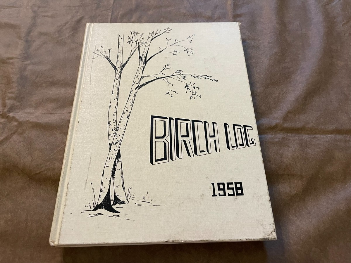 1958 EAST HIGH SCHOOL annual yearbook (BIRCH LOG) DULUTH MINNESOTA 