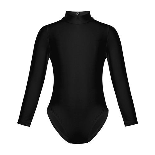 Kids Girls Leotard Workout Jumpsuit Class Bodysuit Performance Rompers Stage - Picture 11 of 36