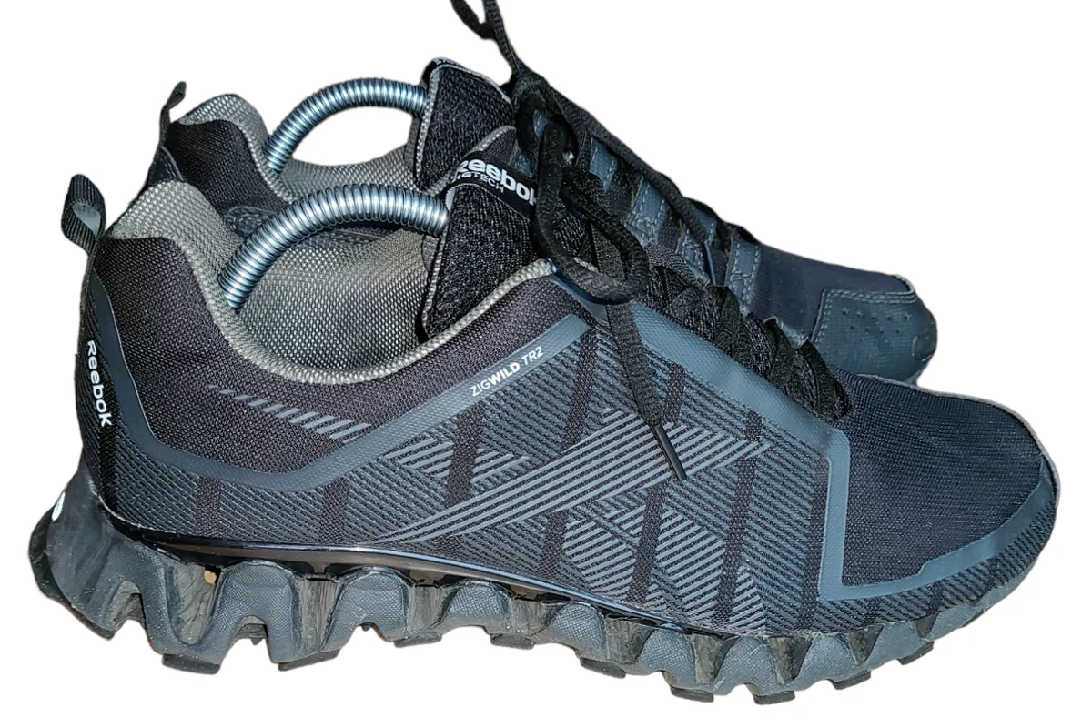 Reebok Zigtech Zigwild TR2 Black Athletic Running Trail Men s Shoe Size 10