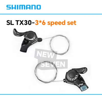 Shimano SL-TX30 3/6/7 Set Speed MTB Mountain Bike Thumb Gear Shift Lever