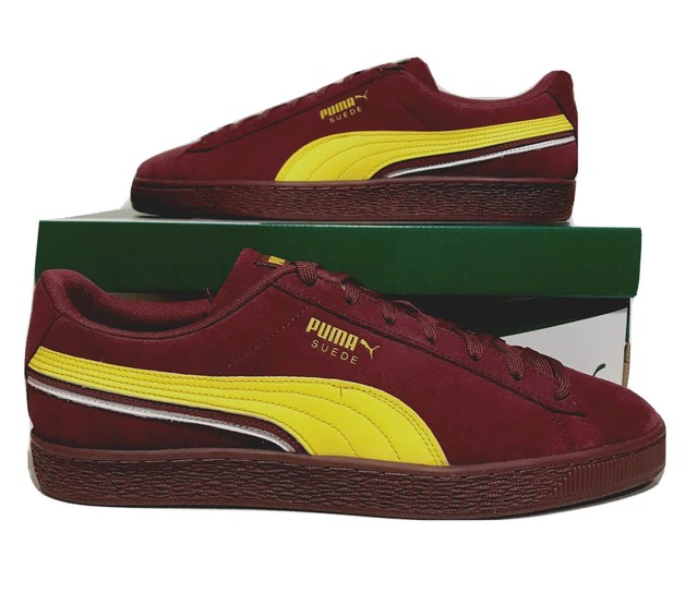 PUMA Suede Triplex Men's Size 12 Burgundy Hip Hop Classic Sneaker Old  School for sale online | eBay