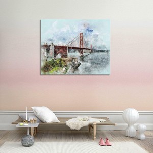 San Francisco Golden Gate Bridge California Canvas Print Wall Art Home Decor Ebay