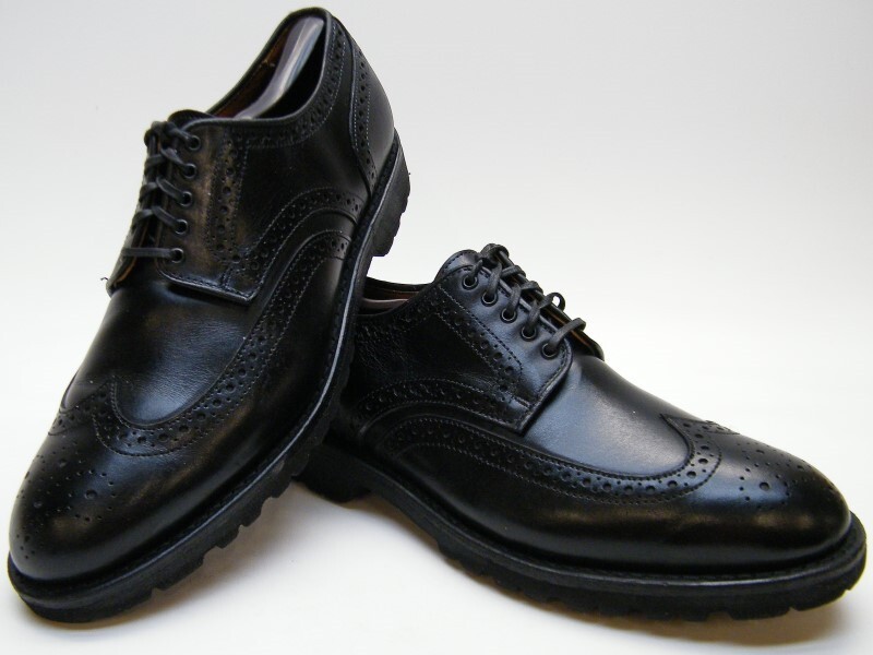 MEN ALLEN EDMONDS TATE EXTRALIGHT COMFORT BLK WINGTIP OXFORD  display picture 1