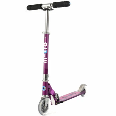 Micro Scooter Sprite Roller Kinderroller Kinder Cityroller Tretroller Violett