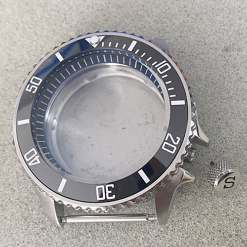 41,5 mm schwarz Innenschatten Uhrengehäuse Mineralglas für SKX007 NH35/NH36 Uhrwerk - Bild 23 von 35