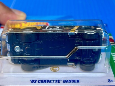 2025 Hot Wheels '62 Corvette Gasser Super Treasure Hunt Short Card