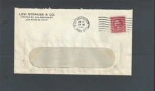 1938 Los Angeles Ca Levi Strauss Worlds Famous Maker Of Blue Jeans Still---